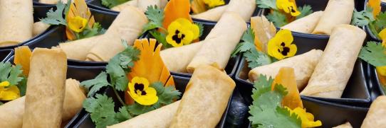 Zusammenkommen im Wildbach