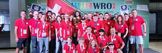 Teilnahme World Robot Olympiad  WRO in Slowenien