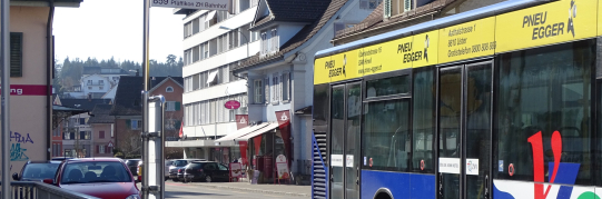 Betriebs- und Gestaltungskonzept, Instandsetzung,  Geschwindigkeitsreduktion, Bushaltestellen BehiG