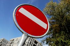 Temporäre Verkehrsanordnung