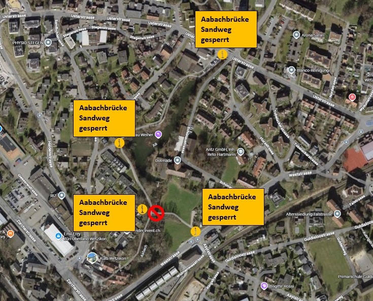 Situationsplan Brücke