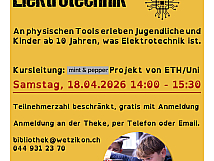 Veranstaltungen Regionalbibliothek Wetzikon