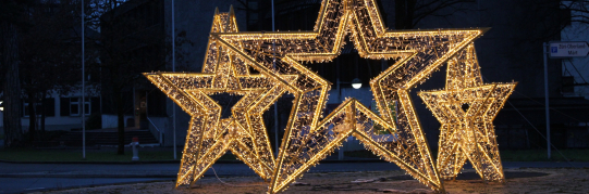 Öffnungszeiten der Stadt Wetzikon über Weihnachten und Neujahr 2025/2026