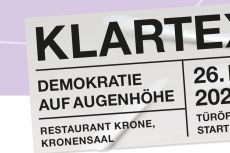 Veranstaltung &quot;Klartext – Demokratie auf Augenhöhe&quot;