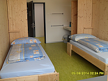 Ansicht eines Herberge-Doppel-Zimmers