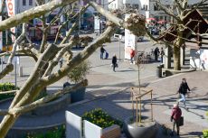 Zentrumsplatz Oberwetzikon bleibt auch während der Bauzeit belebt