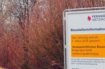 Baustelleninformation Rapperswilerstrasse