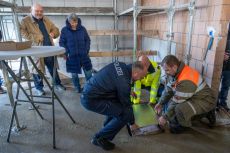 Grundsteinlegung Gebäude Feuerwehr, Zivilschutz und Polizei