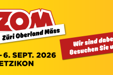 Stadt und Stadtwerke mit gemeinsamem Auftritt an der 52. Züri Oberland Mäss
