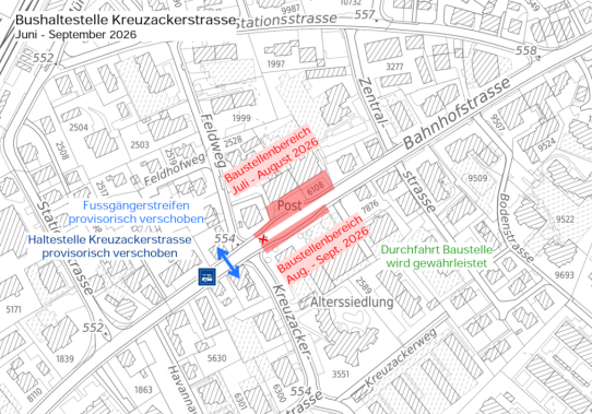 Baustelleninformation