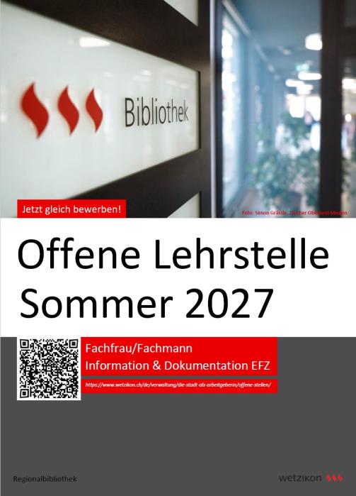 Offene Lehrstelle